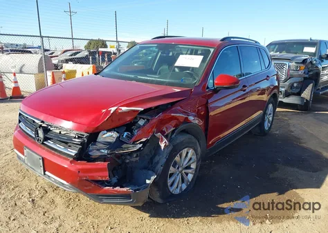 2018 Volkswagen Tiguan 2.0T Se/2.0T Sel из США, поврежденный, VIN 3VV3B7AX2JM149991